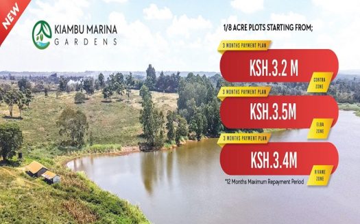 1/8 Acre Plots For Sale in Kiambu Marina Gardens near Tatu City