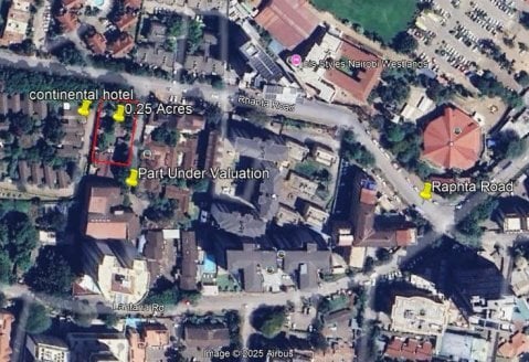 1/4 Acre Redevelopment Plot For Sale in Westlands Along Rhapta Road