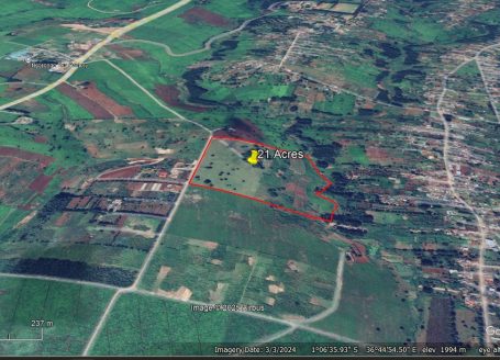 Prime 21-Acre Residential & Agricultural Land for Sale in Kiambu County, Ngorongo.
